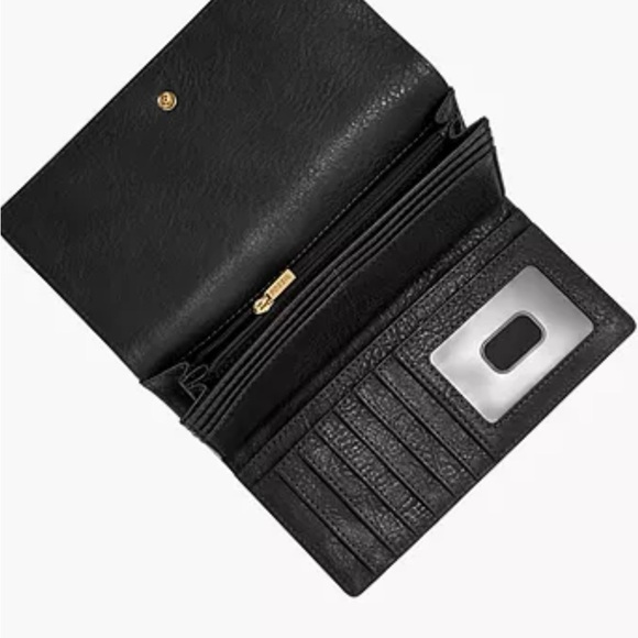 FOSSIL Logan RFID Flap Clutch - Picture 3 of 11